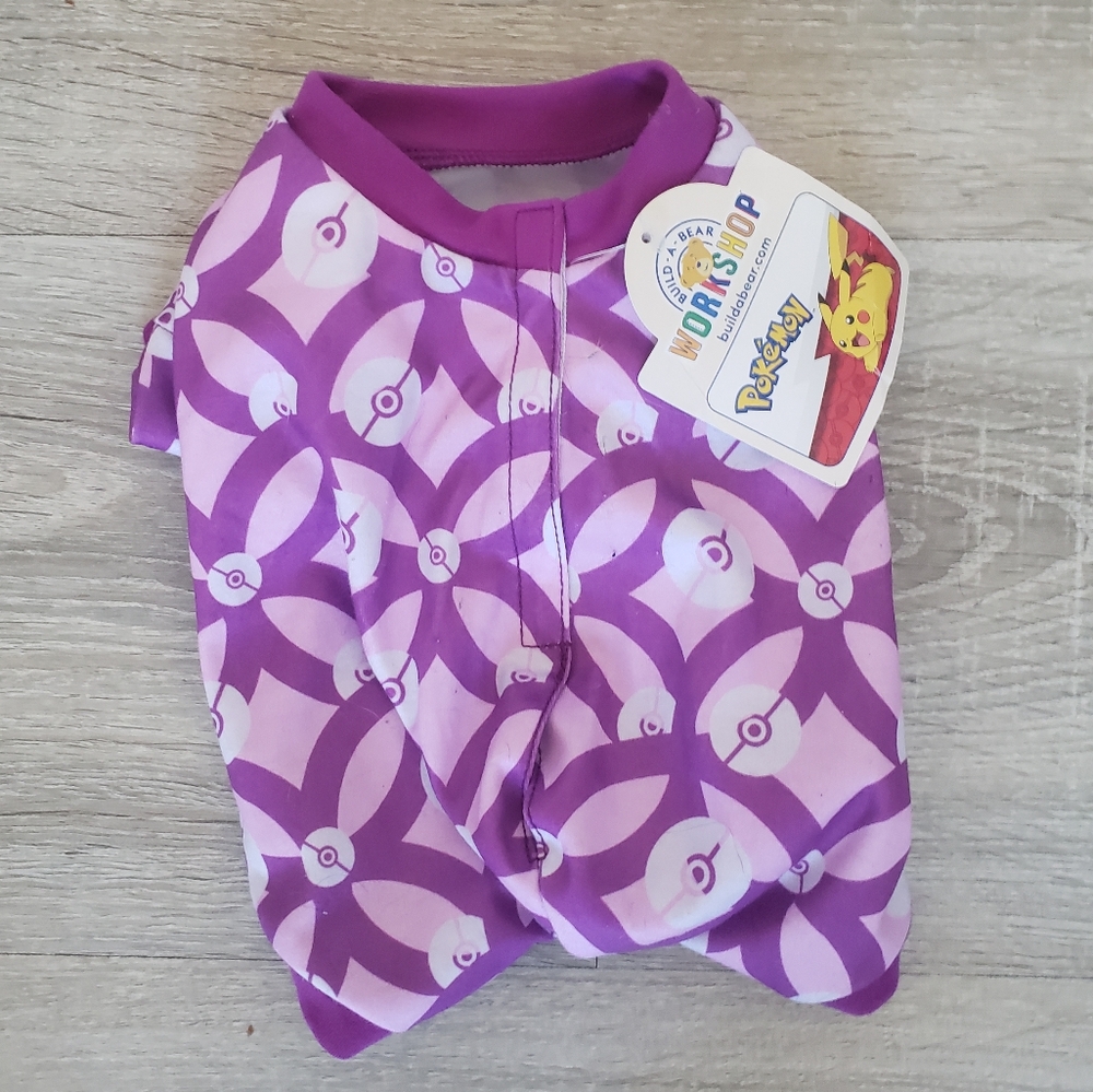 Build A Bear Pokemon Espeon Sleeper Purple NEW